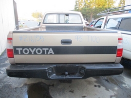 1993 TOYOTA T100 TAN STD CAB LONG BED 3.0L AT 2WD Z16155